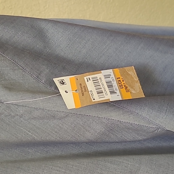 NWT WOMENS RACHEL ROY CHAMBRAY SLEEVELESS DRESS SIZE S - Picture 9 of 10